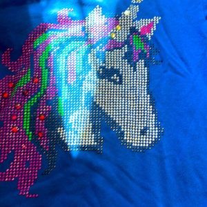 Girls size 10 unicorn sweater